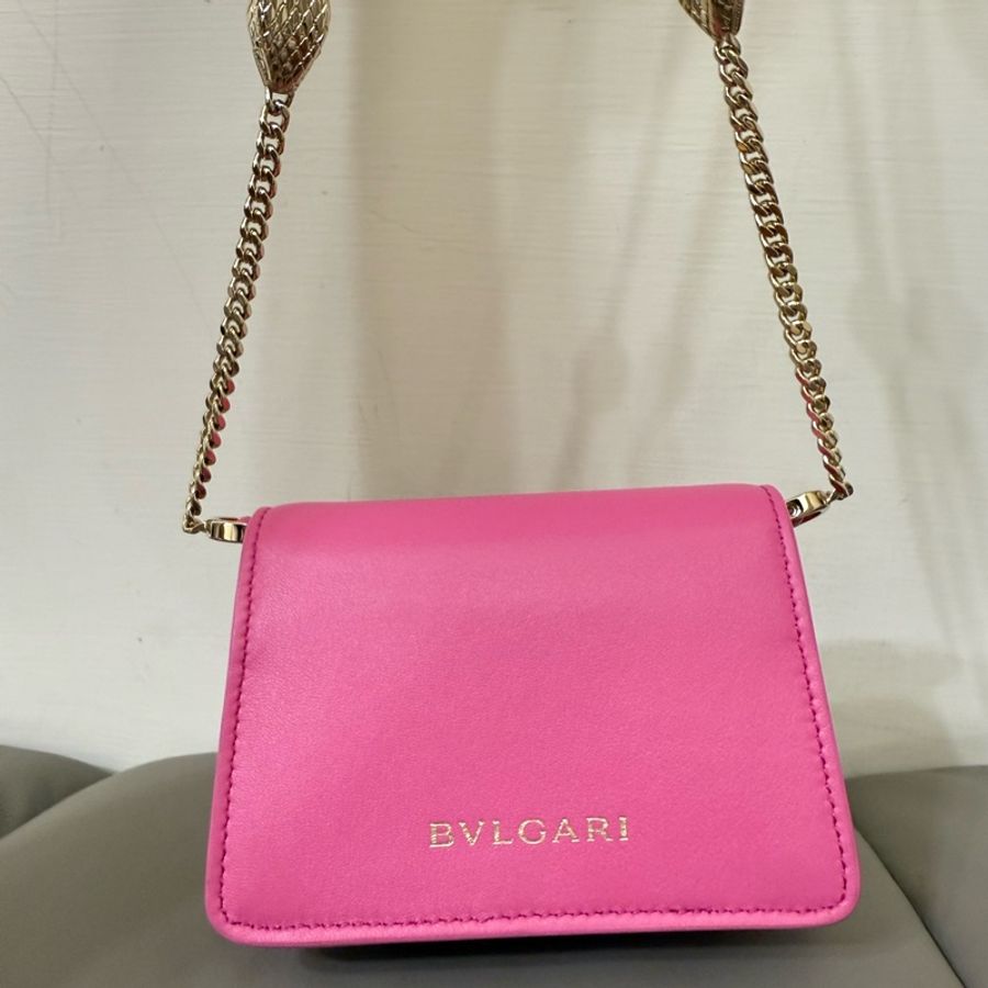 BVLGARI 寶格麗迷你包 粉-8