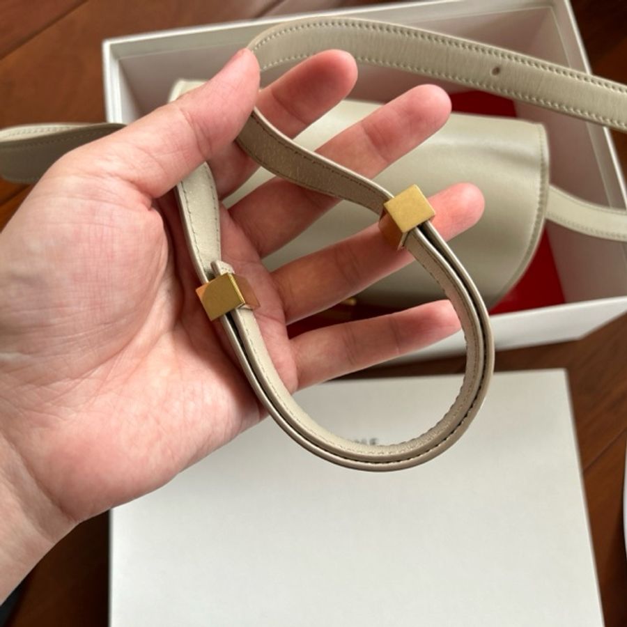 old Céline mini classic box皮 超美米灰色 9成新-10