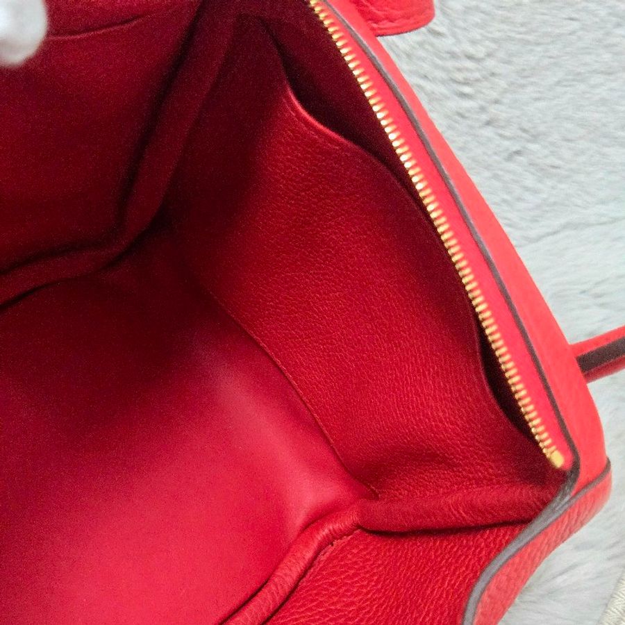 Hermes Lindy 愛馬仕 紅 金釦 Lindy26 Lindy 26-48
