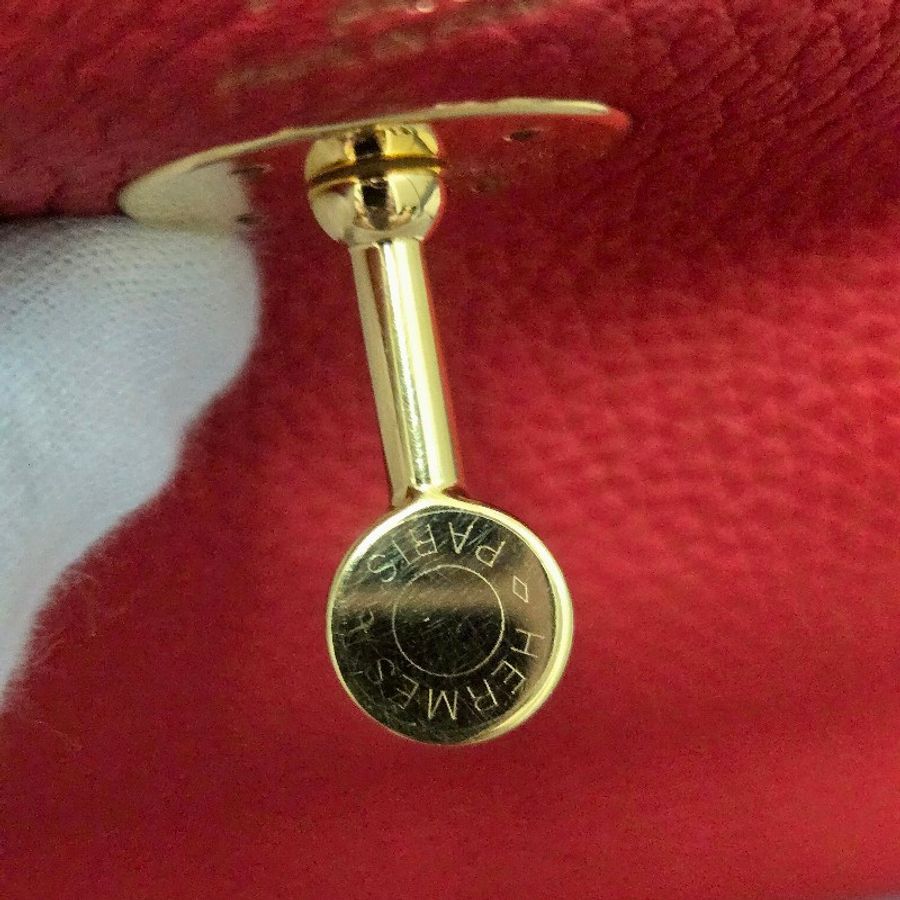 Hermes Lindy 愛馬仕 紅 金釦 Lindy26 Lindy 26-60