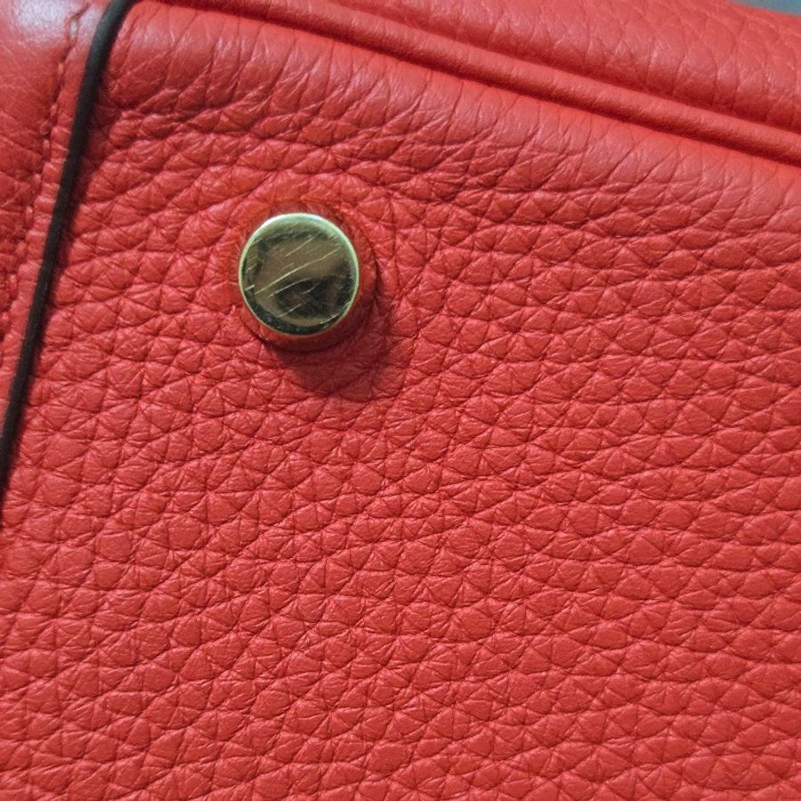 Hermes Lindy 愛馬仕 紅 金釦 Lindy26 Lindy 26-31