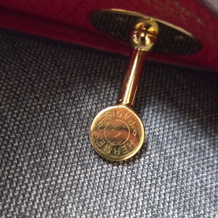 Hermes Lindy 愛馬仕 紅 金釦 Lindy26 Lindy 26-71