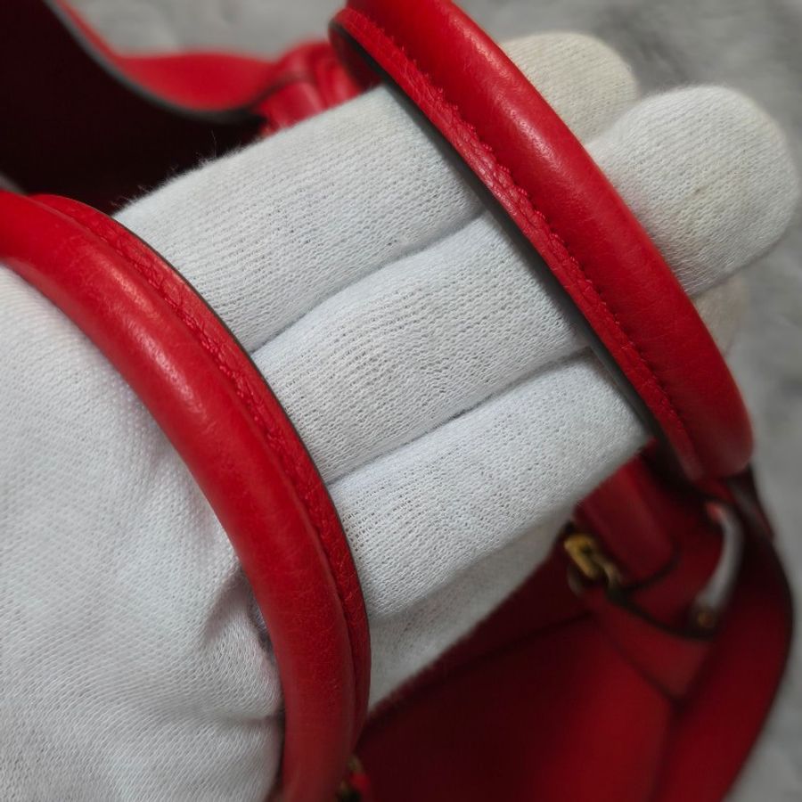 Hermes Lindy 愛馬仕 紅 金釦 Lindy26 Lindy 26-53