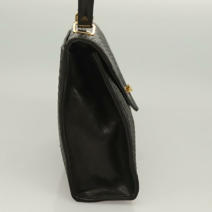 【日本直送】BALLY 手提包 皮革 黑色 金色 正品 BA3481-3