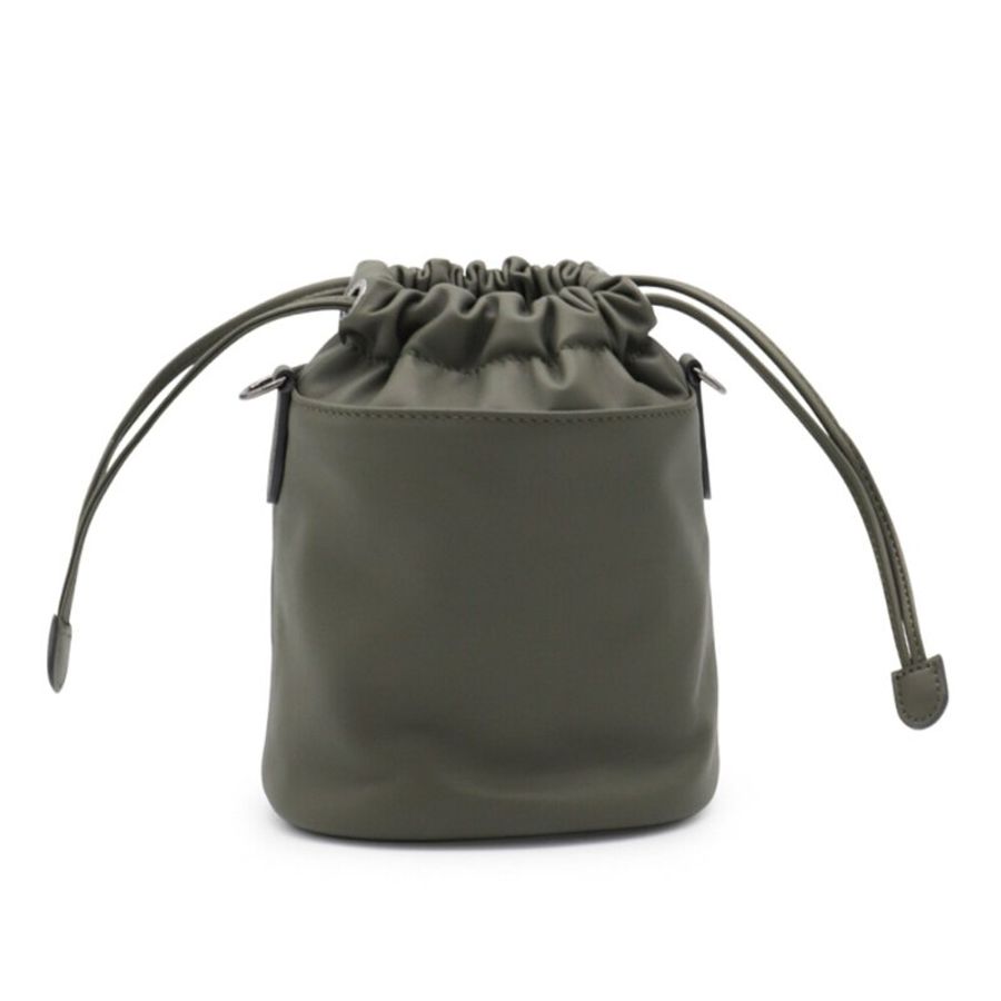 【LONGCHAMP】Le Pliage Xtra XS 牛皮 肩背包 斜背包 水桶包 冷杉綠色 10317987549-4