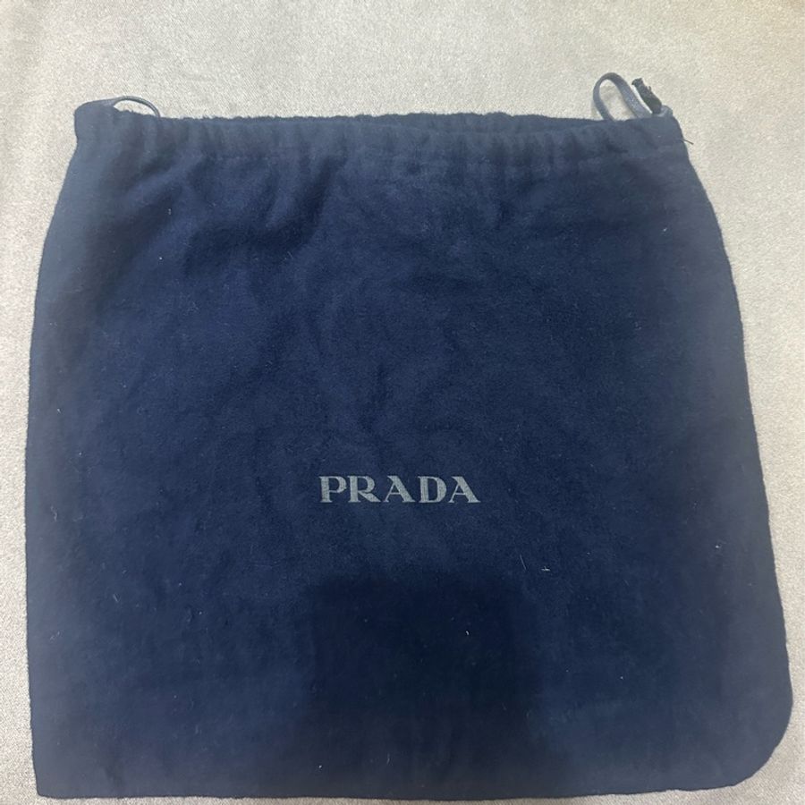 Prada檸檬黃三角包/腋下包/肩帶包/斜跨包-19