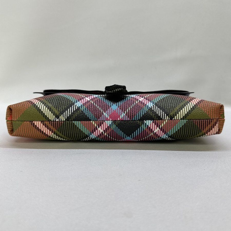 Vivienne Westwood薇薇安 Edinburgh格紋斜背包-8