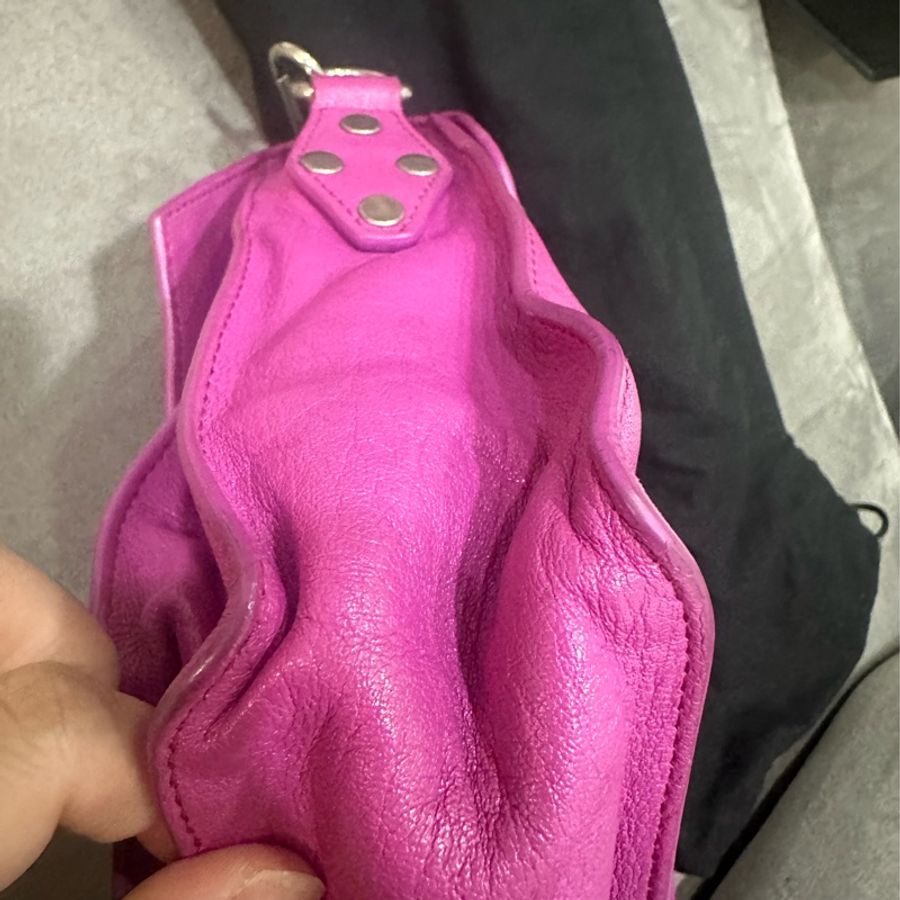 Proenza Schouler 紫色斜背包 /手提/肩背三用包/小號-9