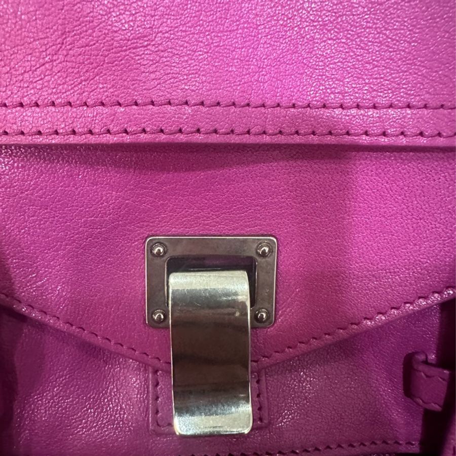 Proenza Schouler 紫色斜背包 /手提/肩背三用包/小號-13