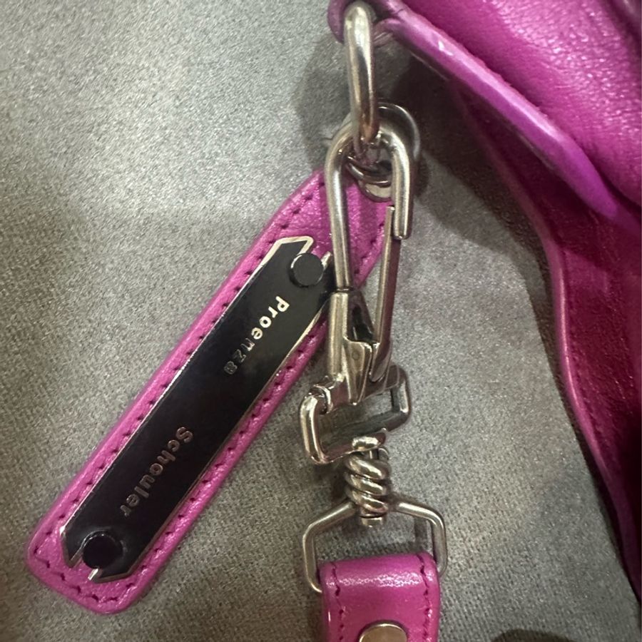Proenza Schouler 紫色斜背包 /手提/肩背三用包/小號-15