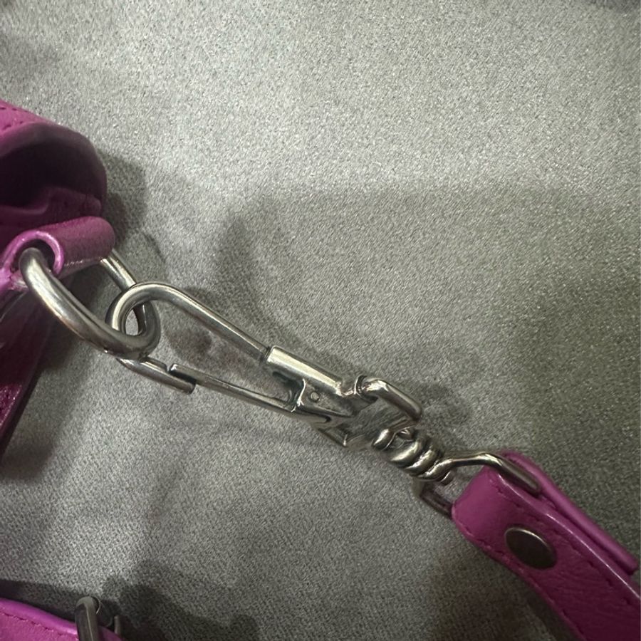 Proenza Schouler 紫色斜背包 /手提/肩背三用包/小號-16