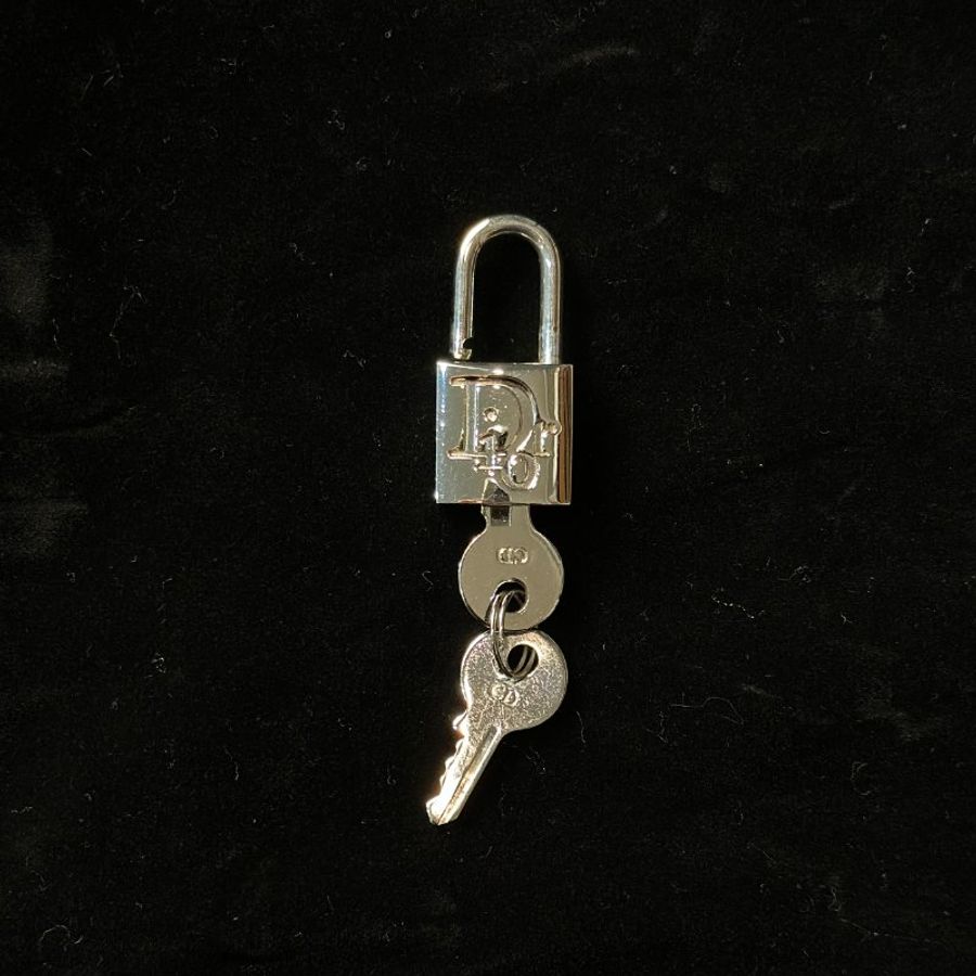 DIOR 龐克風掛鎖手鍊-4