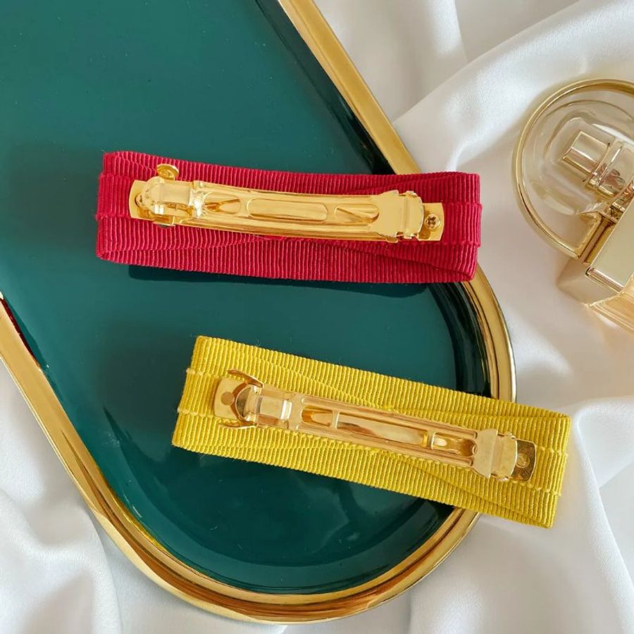 Ferragamo 中古髮夾 [紅色]-1