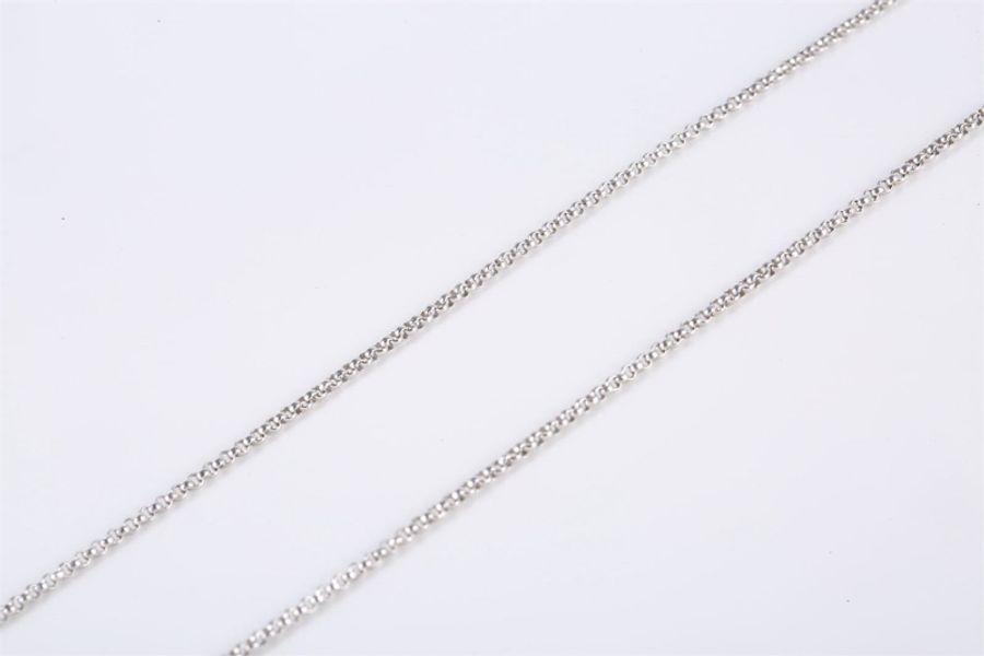 BVLGARI(寶格麗) B.ZERO1 小蠻腰項鏈 滿鑽 18K白金/鑽石 項鏈 白金 鑽石/18K-3
