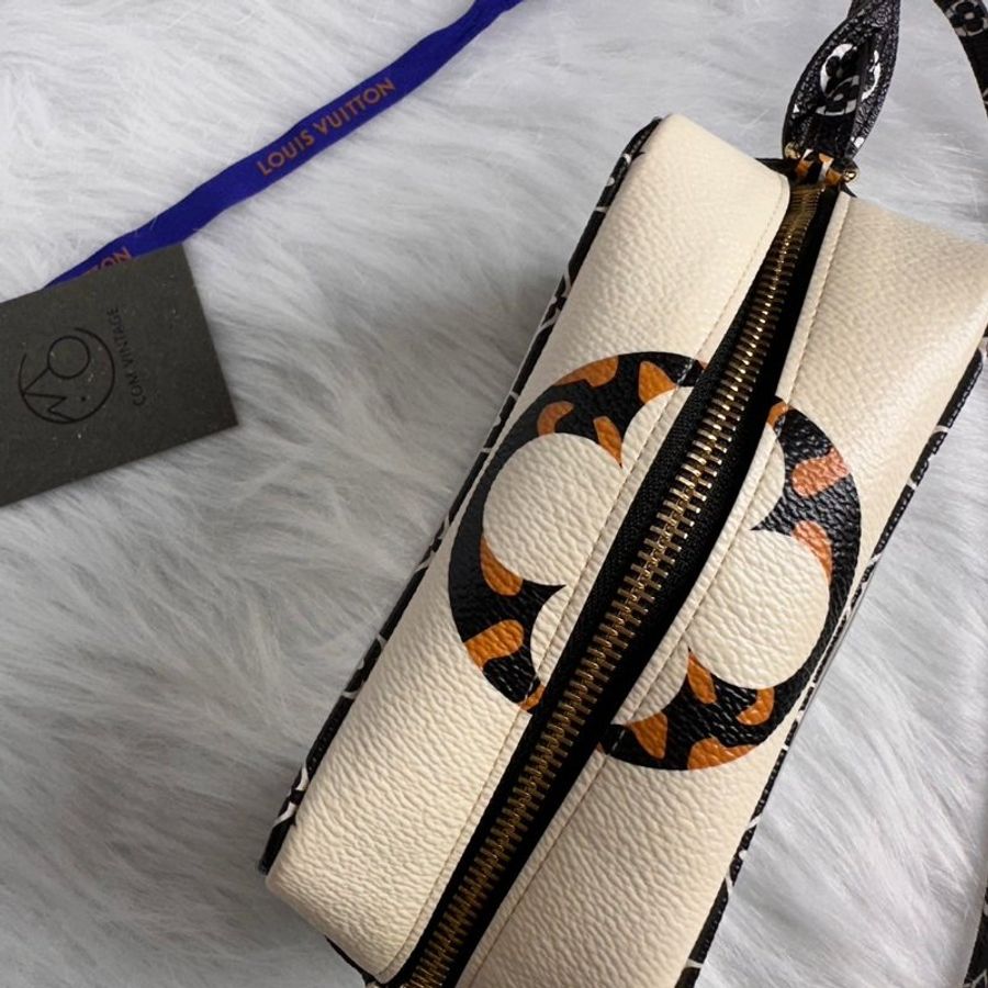 現貨 LV jungle叢林系列 透明PVC果凍包 肩背包-3