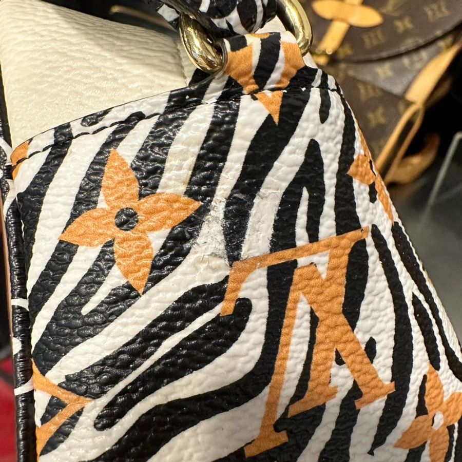 現貨 LV jungle叢林系列 透明PVC果凍包 肩背包-7