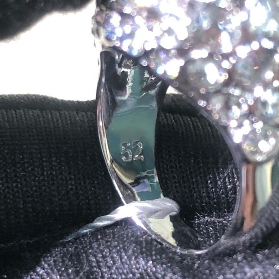 Swarovski 司華洛世奇 銀色水鑽戒指 XB367-12