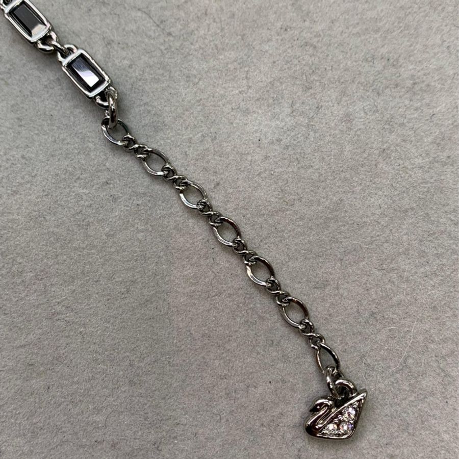 Swarovski 司華洛世奇 藍色水滴手鏈XB369-5