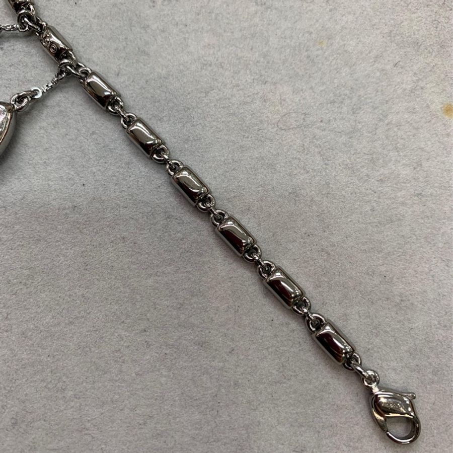 Swarovski 司華洛世奇 藍色水滴手鏈XB369-13