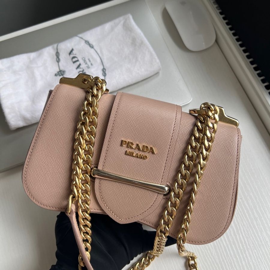 Prada Sidonie Saffiano 單肩包 斜挎包-1