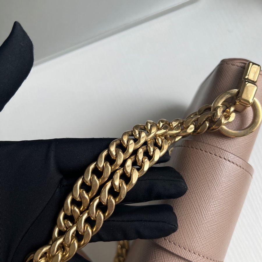 Prada Sidonie Saffiano 單肩包 斜挎包-15