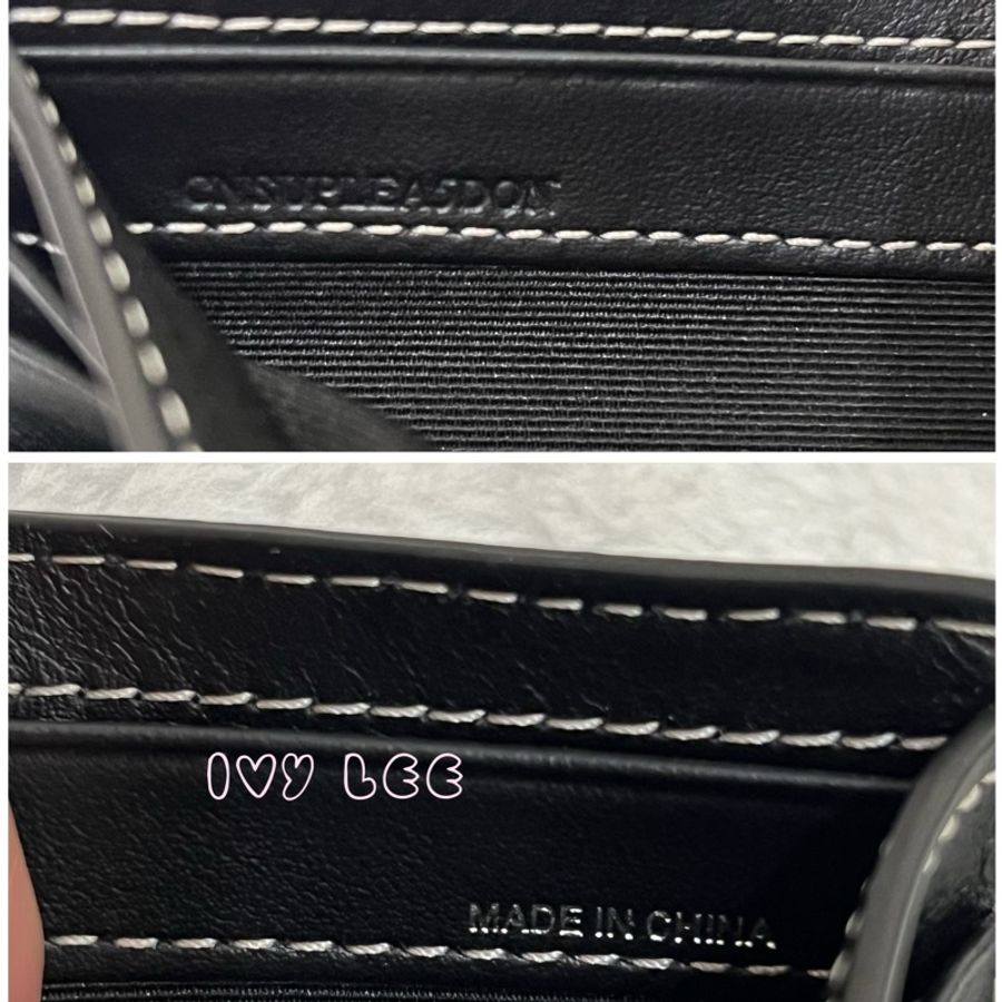 Burberry 80527901 經典格紋拼皮革 雙折錢夾 棕色黑色 短夾 正品 二手精品-10