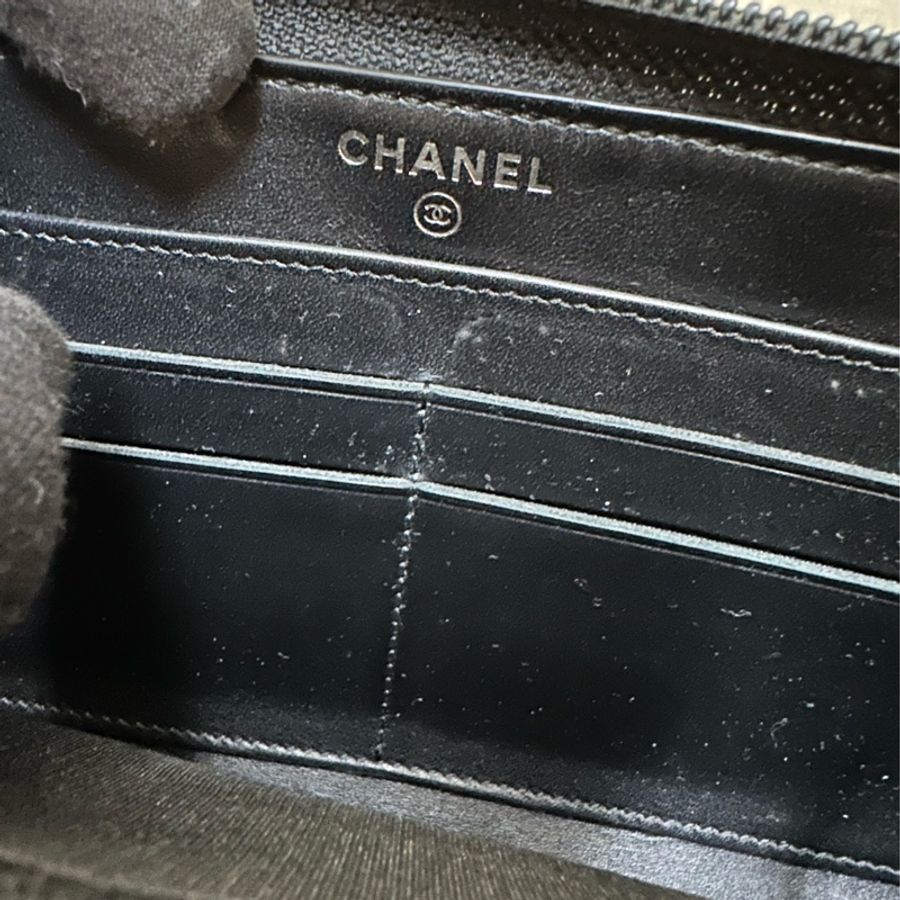 香奈兒 CHANEL 魚子醬牛皮長夾-24