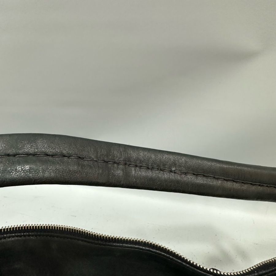 prada BR4586 黑色牛皮迷彩銀釦肩背包-71