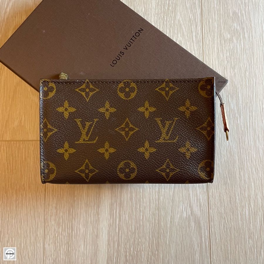 LV Louis Vuitton Monogram 盥洗包 洗漱包 小包-0