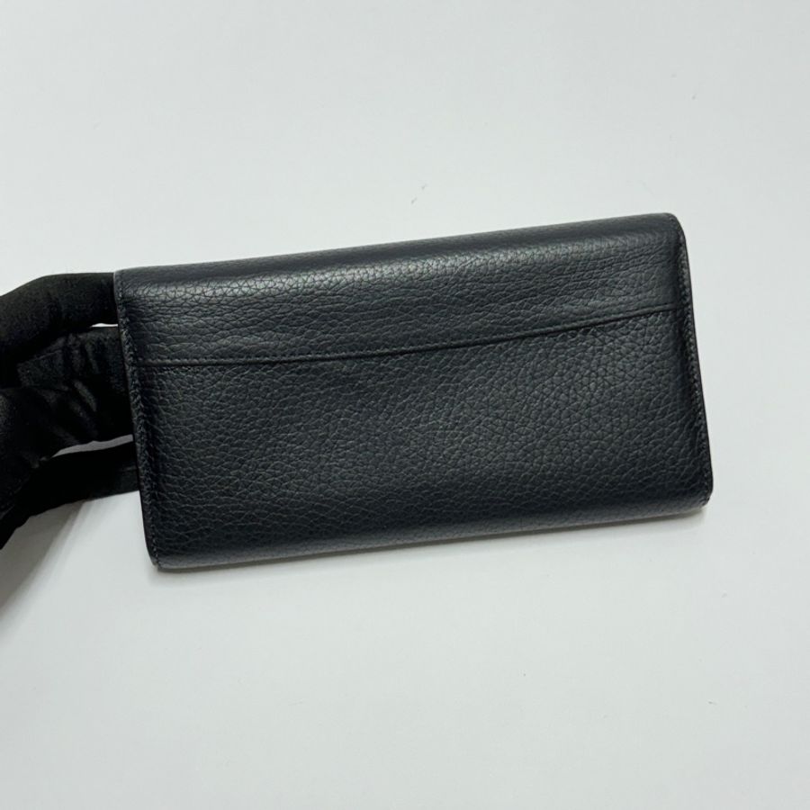 （超新 全套配件🎁） LV M61248 Capucines 黑長夾 專櫃53500-7