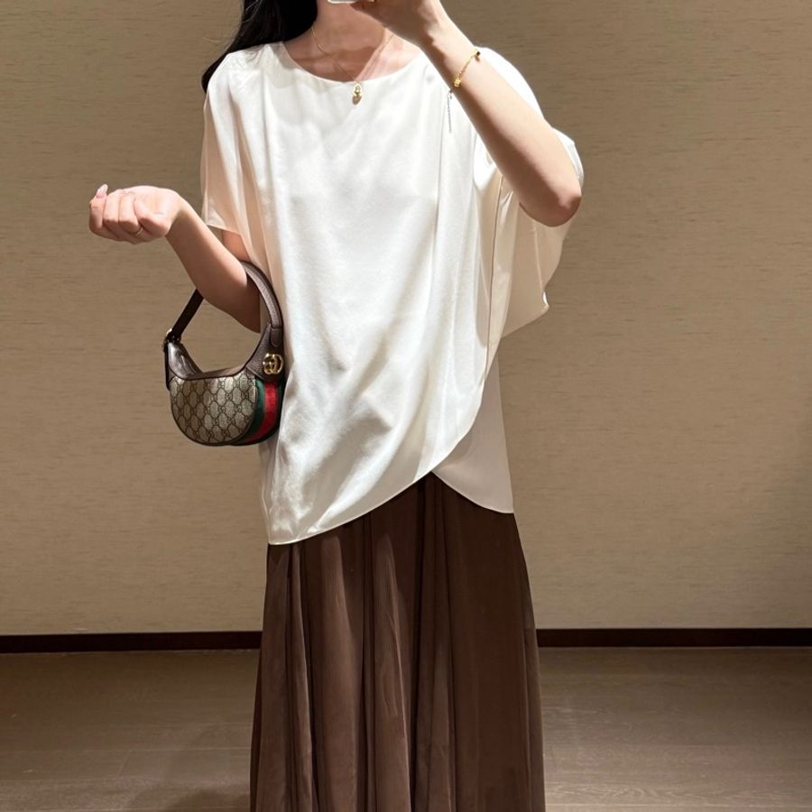 GUCCI古馳 Ophidia 復古老花Logo 帆布拼皮 腋下包手提單肩包 迷你 女款-3