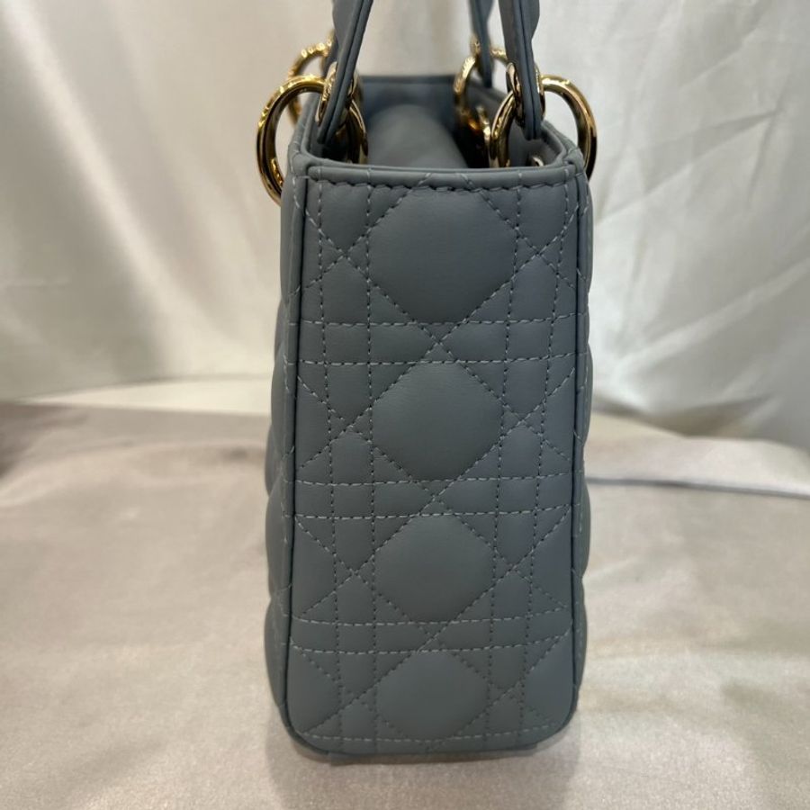 DIOR 5*4 霧霾藍LADY DIOR 黛妃包-2
