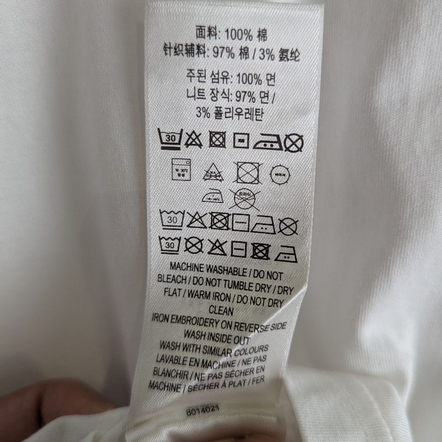莉亞精品♡Burberry TB刺繡logo圓領短袖S-4