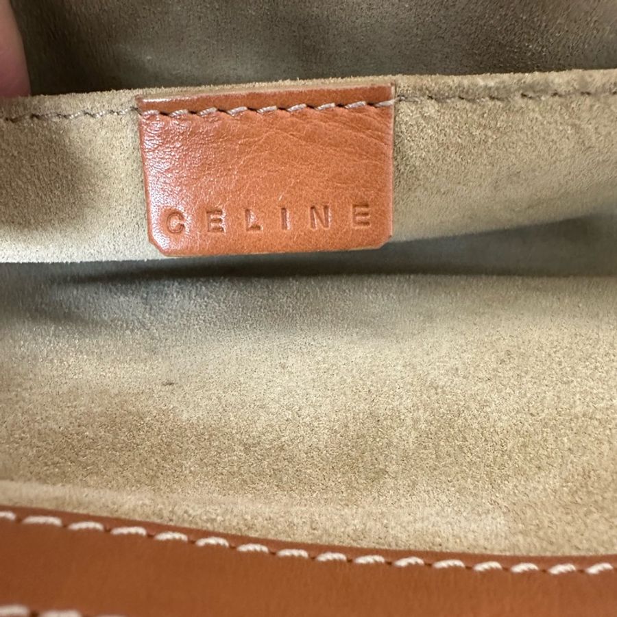 Celine Boogie駝色手袋-9