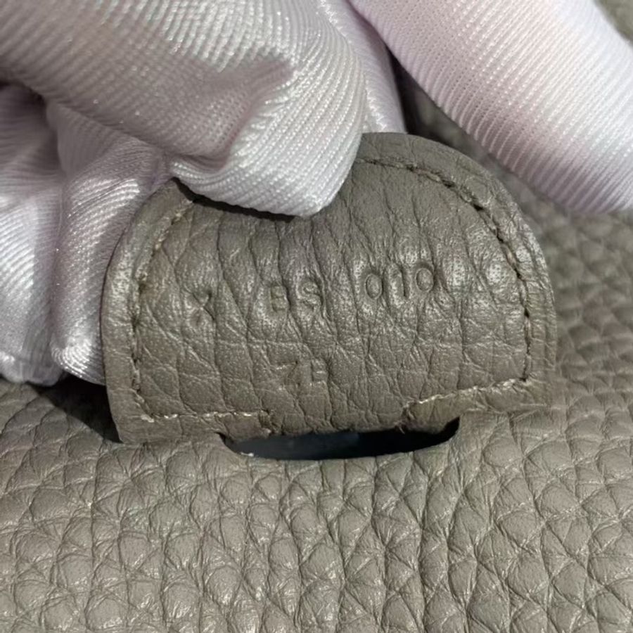 Hermes愛馬仕evelyne伊芙琳33 8F tc皮銀扣x刻-4