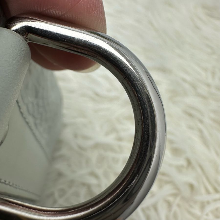 LV 灰綠色真皮壓紋 KeepAll 25 手提斜肩包 晶片款-14