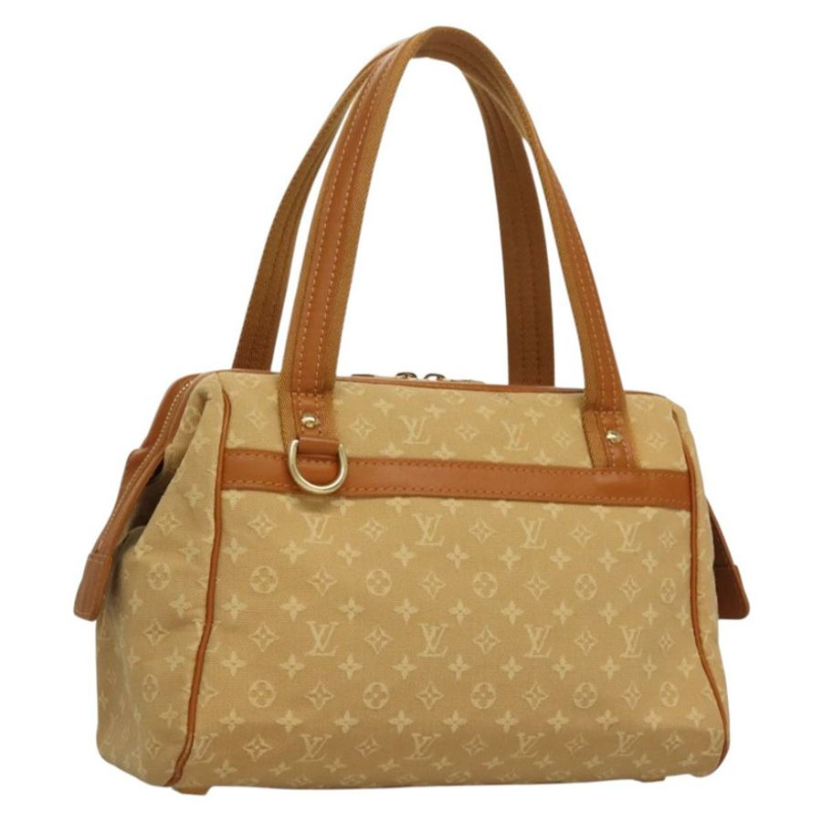 【日本直送】路易威登 Monogram Mini Josephine PM 手提包 米色 M92416 LV Auth ep9687-0