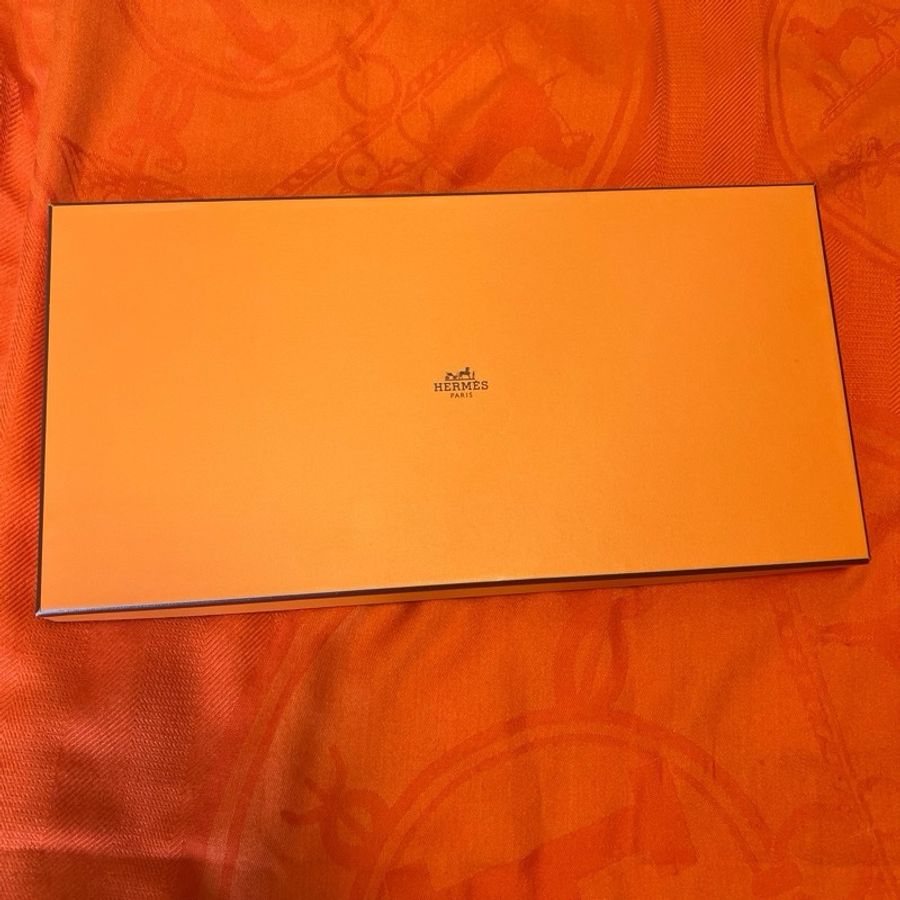 Hermes New Libris Stole  大頸巾 cashmere 85%+silk 15%-8