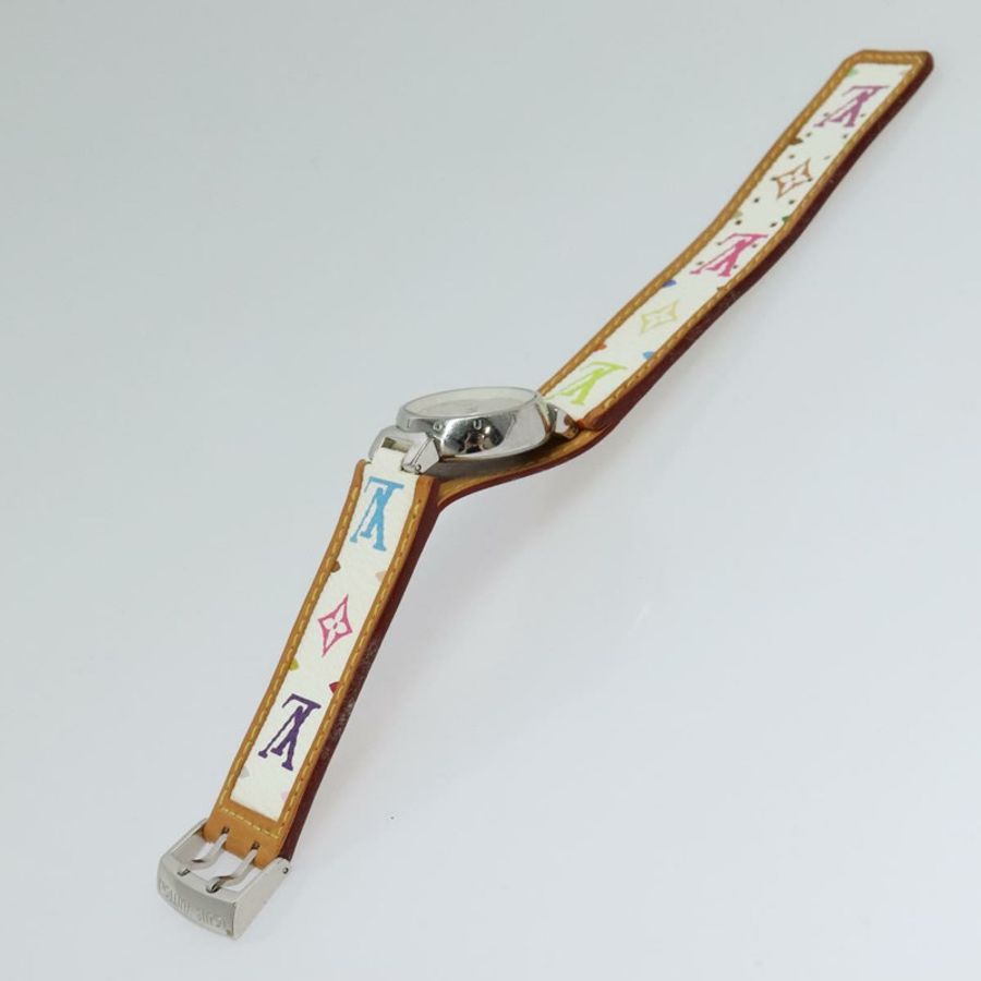 【日本直送】路易威登 Monogram Multicolor 腕錶 109/500 白色 LV 正品 115748A-4