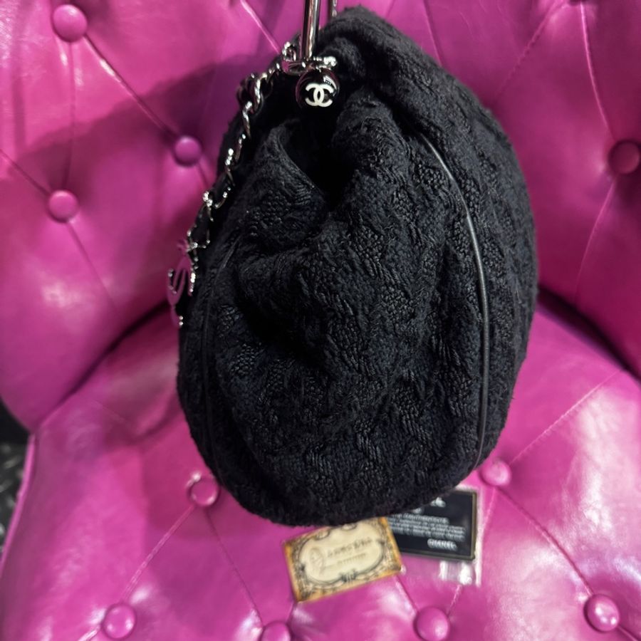 Chanel 祖母包/毛呢包/王吉娜古董精品-5