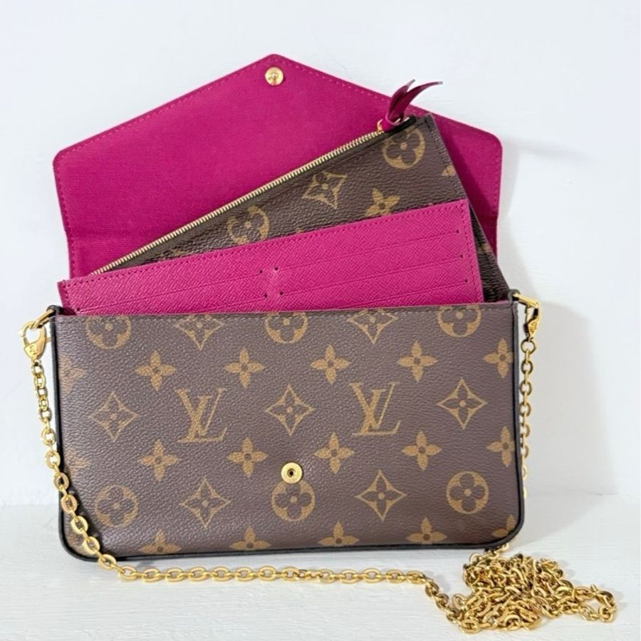 Louis Vuitton WOC三合一鏈包-9