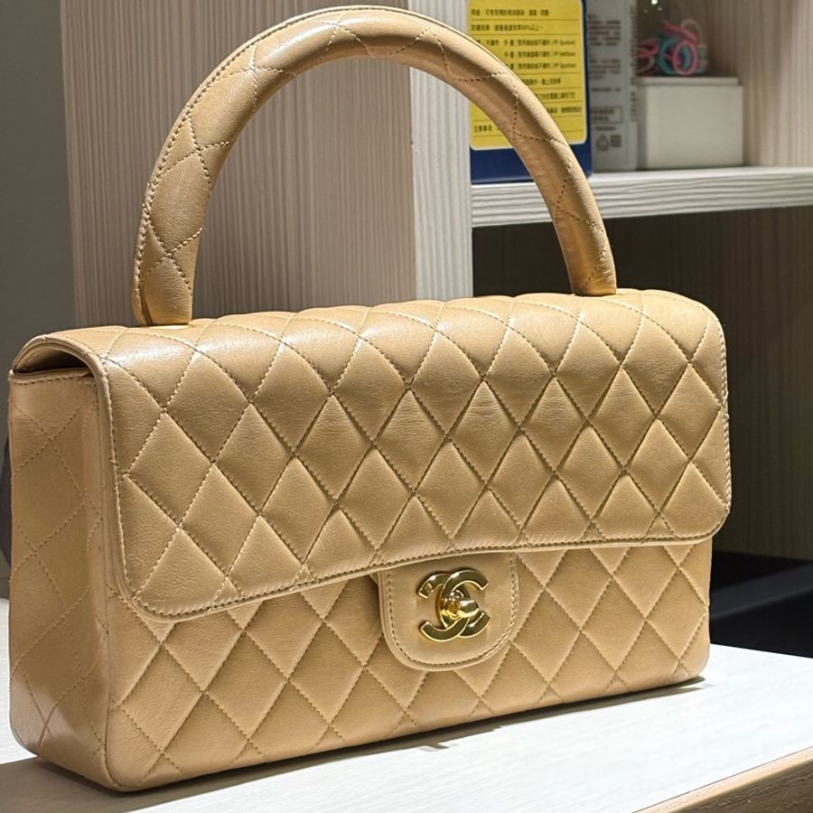 中古香奈兒Matelasse Coco Handle手提包 Chanel-3