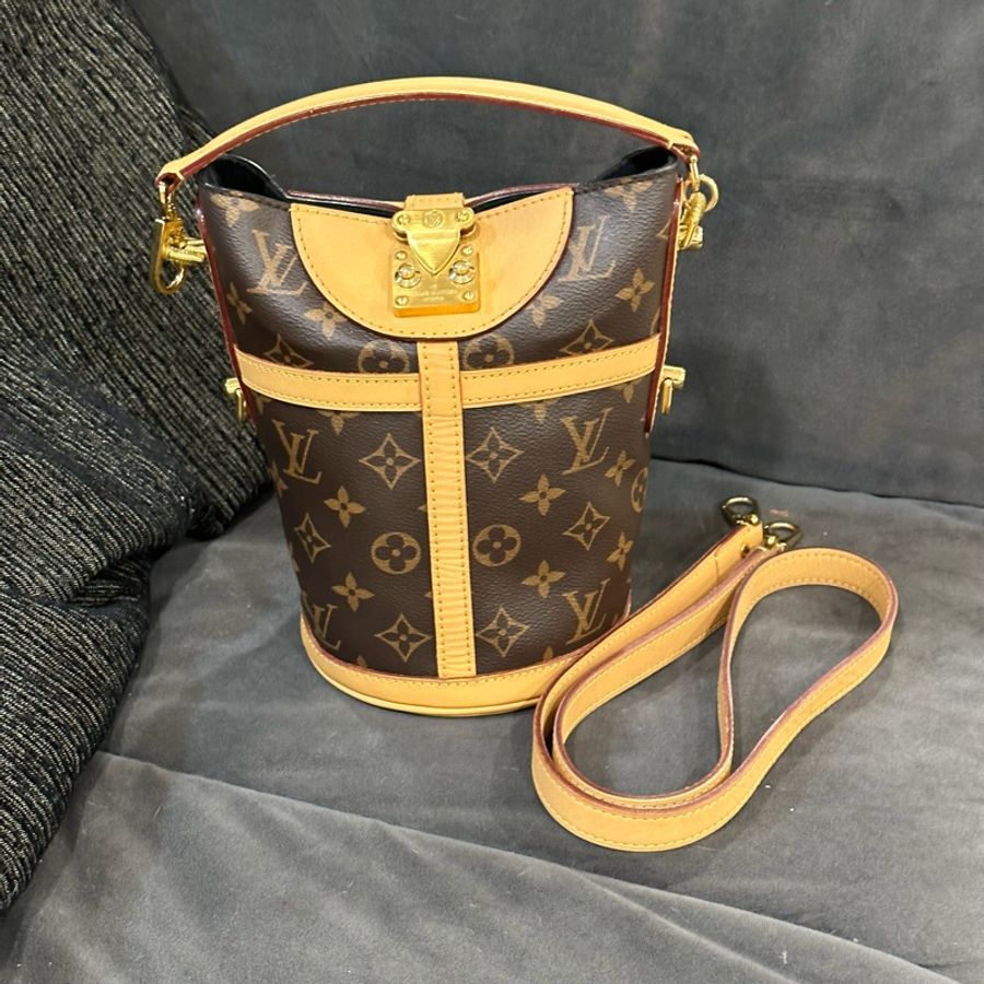 全新芯片款❤️ Lv #duffle #老花 #薯條包-4