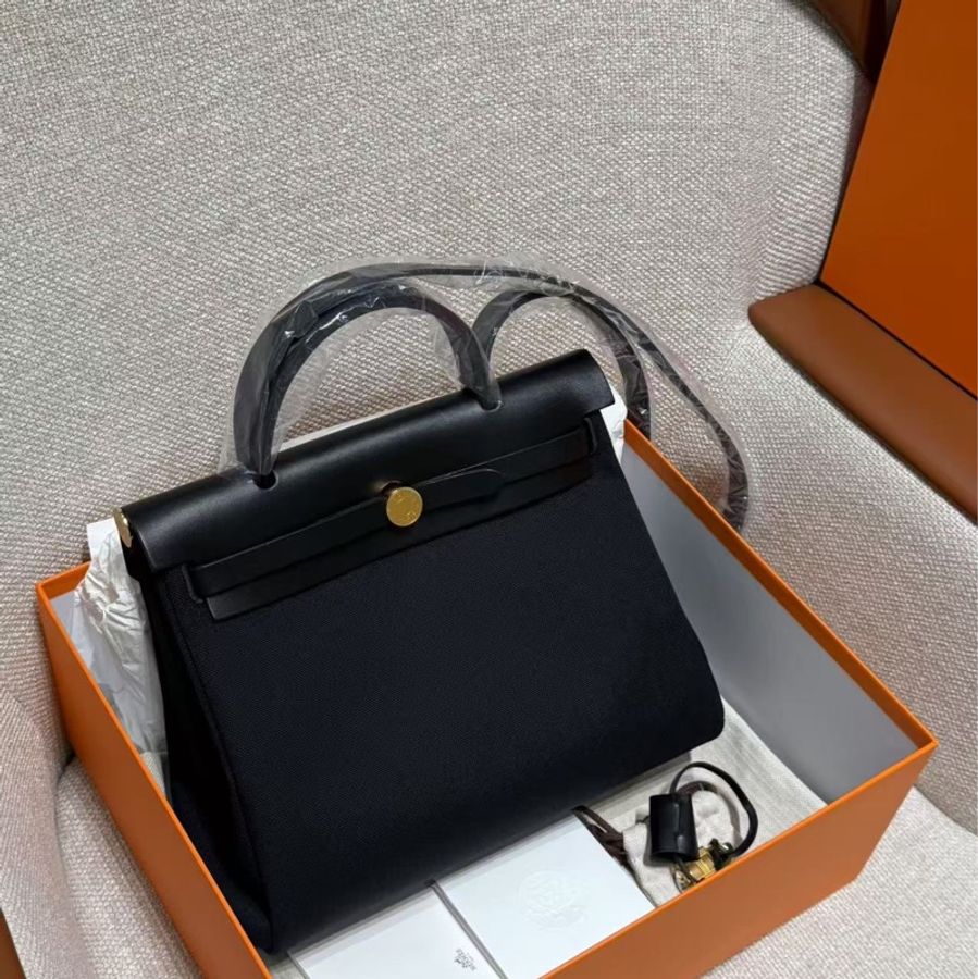 大全配🈶️購證❤️ 愛馬仕 #黑金 #herbag31 #zip #hermes-0