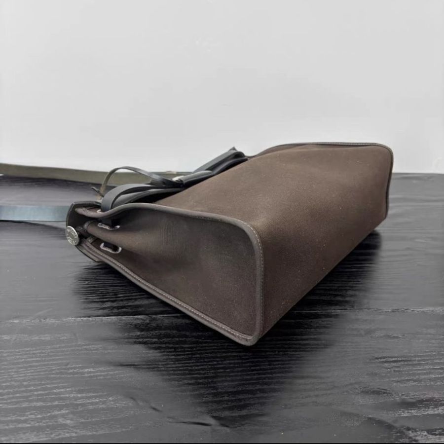 HERMES 烏木拼黑色herbag31 31*25*11 98新配件塵袋鑰匙鎖-2