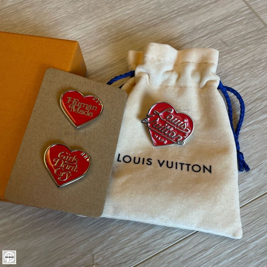 LV MADE LV x NIGO & HUMAN MADE x GIRLS DON’T CRY Pin 別針組-0