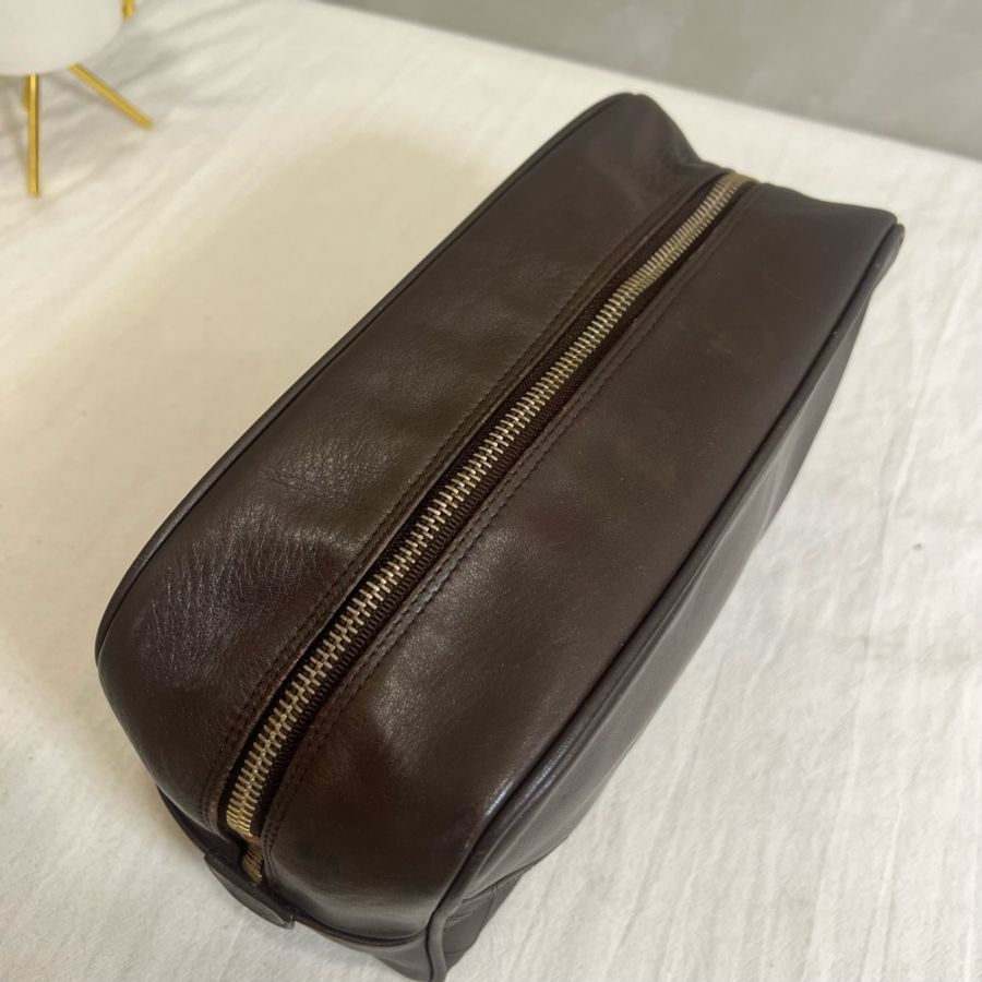 CHANEL 復古魚子醬皮革化妝包-19