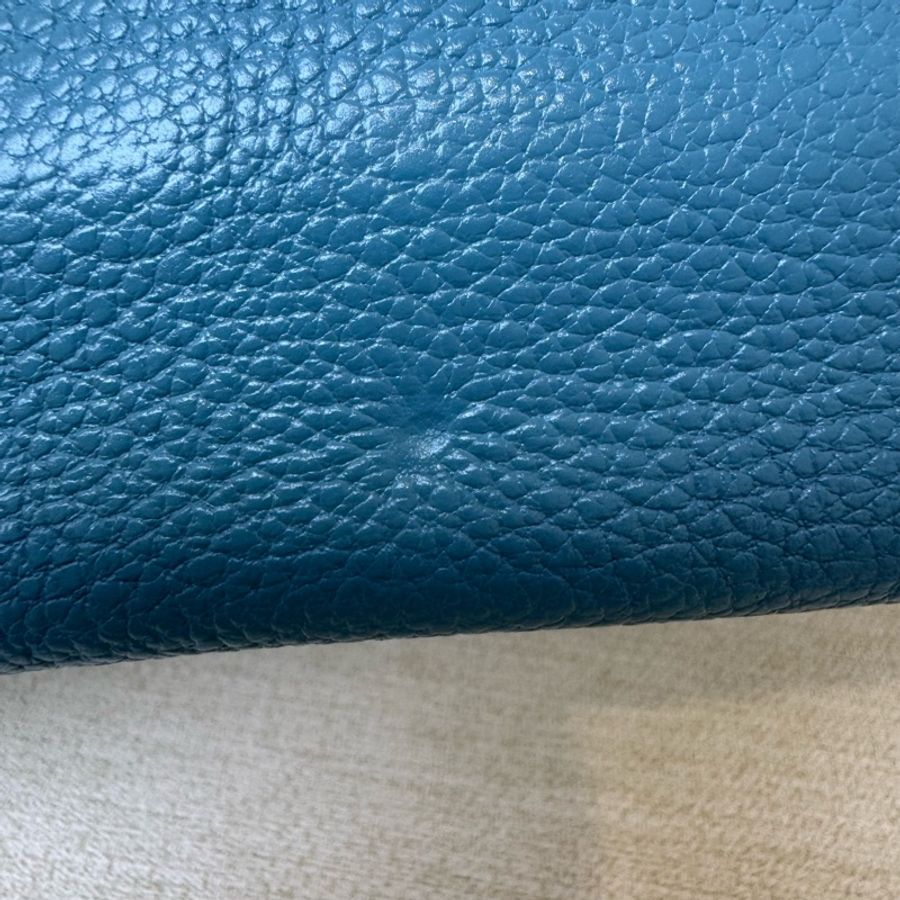 HERMÈS Béarn 牛仔藍長夾-25
