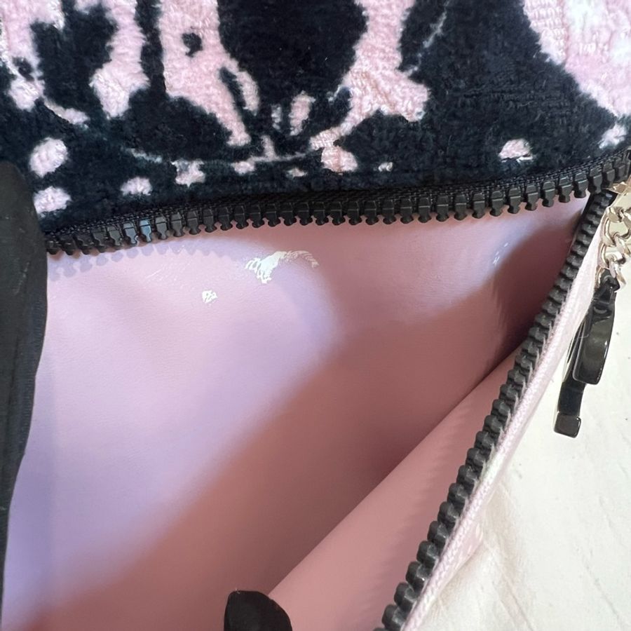 Chanel 粉色帆布托特包-12