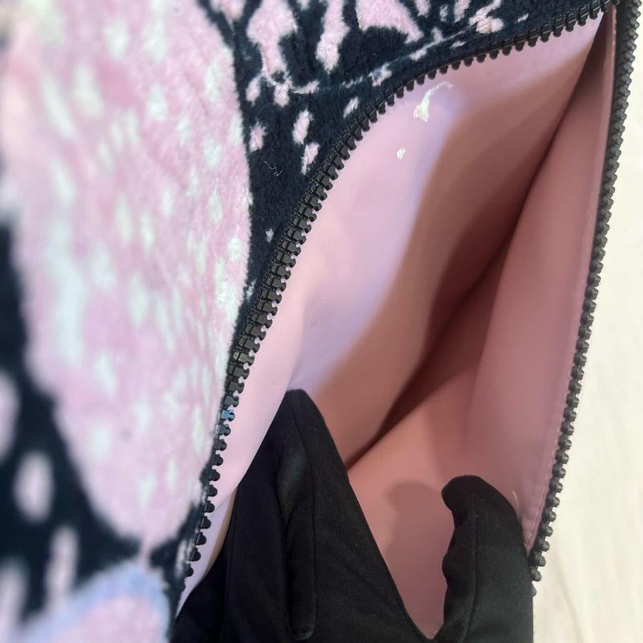 Chanel 粉色帆布托特包-28